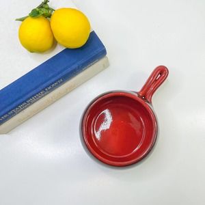 VULCANIA Italian Pottery, One (1) Clay Pot for Cooking